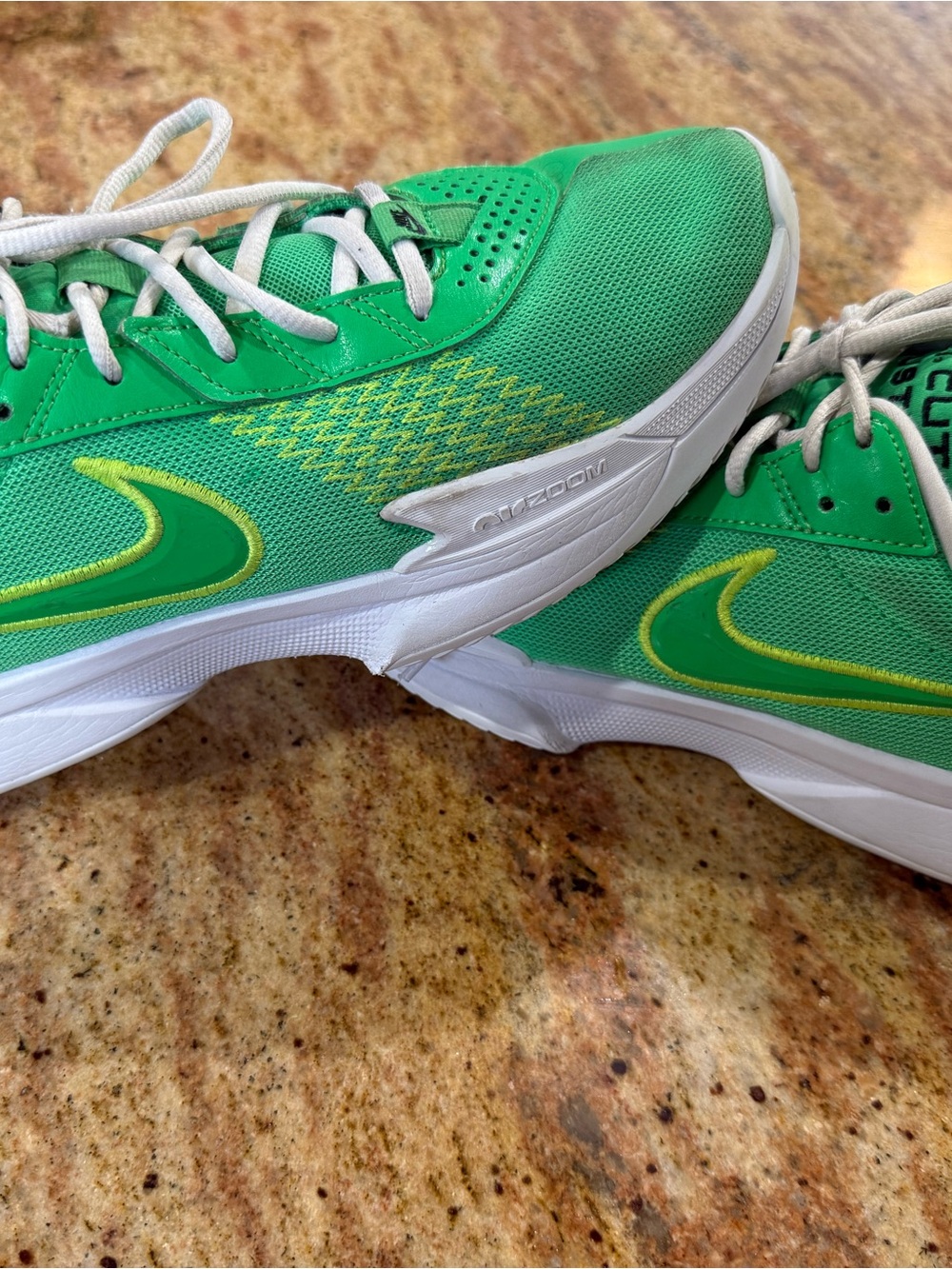 Nike G.T. Cut Academy’s Custom Green and Yellow
